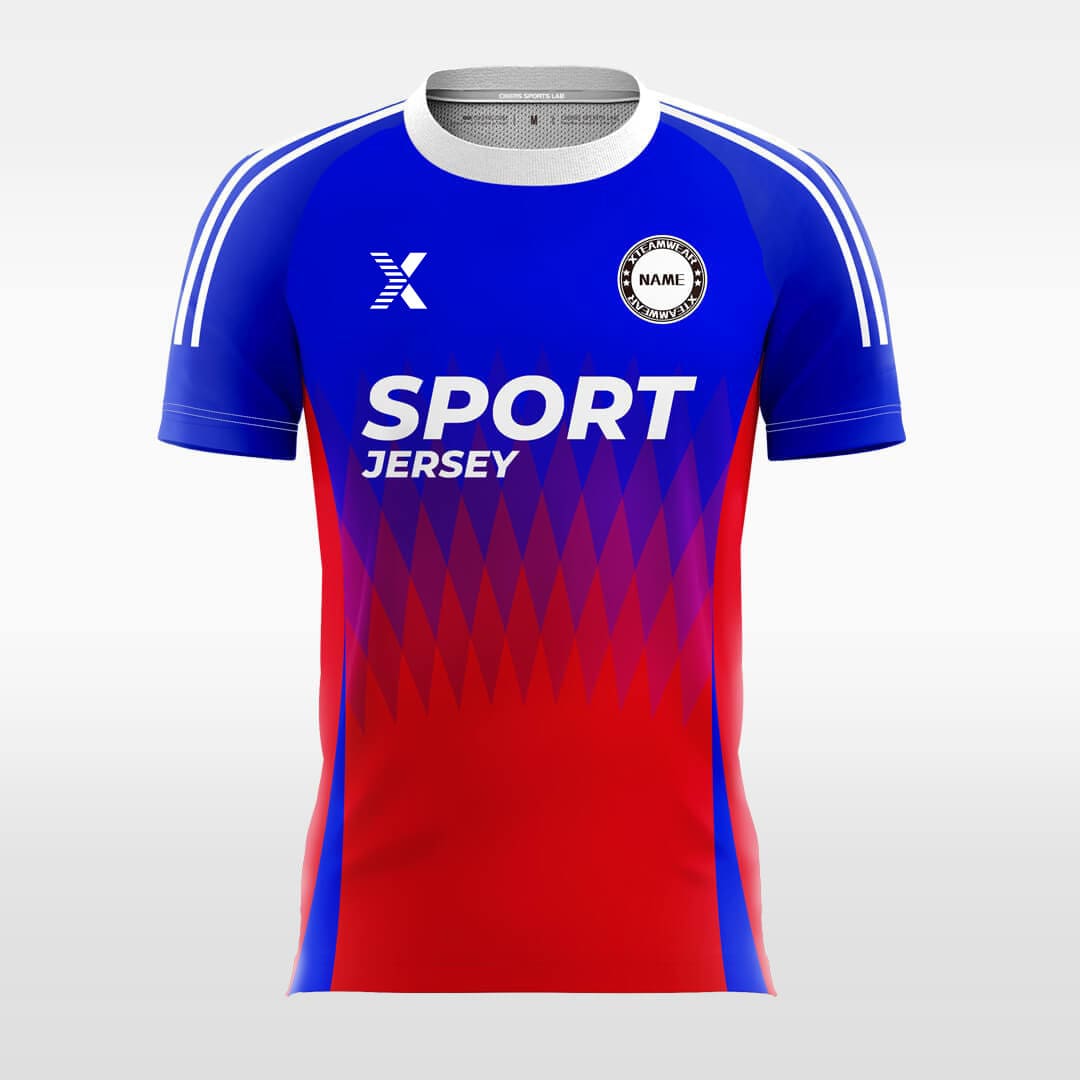 Rainbow Trajectory - Custom Soccer Jersey for Men Sublimation FT060324S - 图片 5