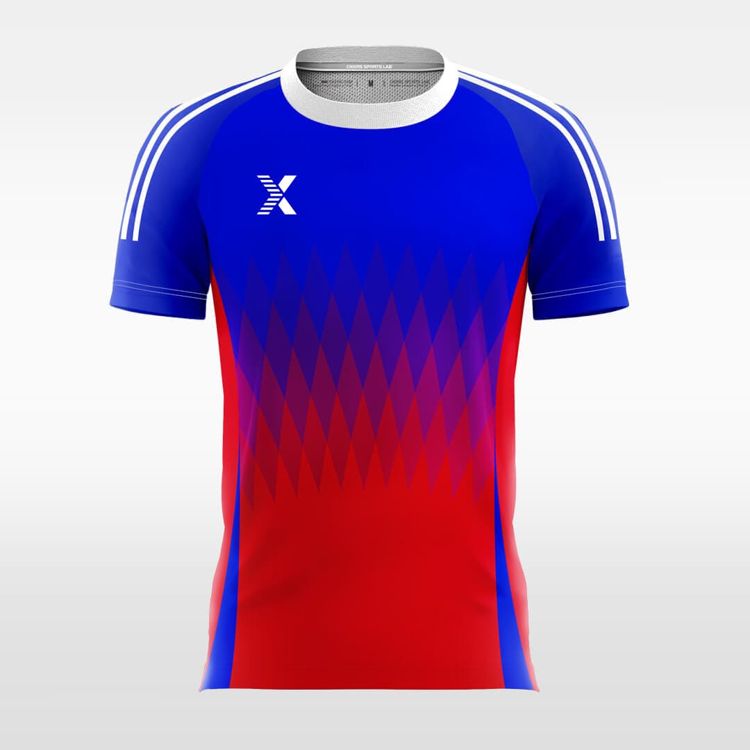 Rainbow Trajectory - Custom Soccer Jersey for Men Sublimation FT060324S - 图片 7