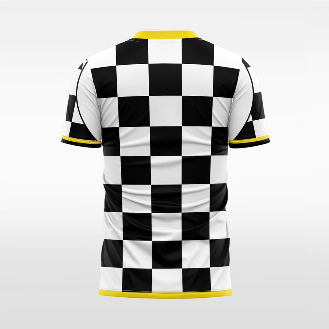 Checkerboard- Custom Soccer Jersey for Men Sublimation - 图片 4