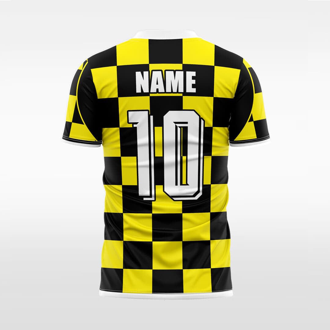 Checkerboard- Custom Soccer Jersey for Men Sublimation - 图片 6