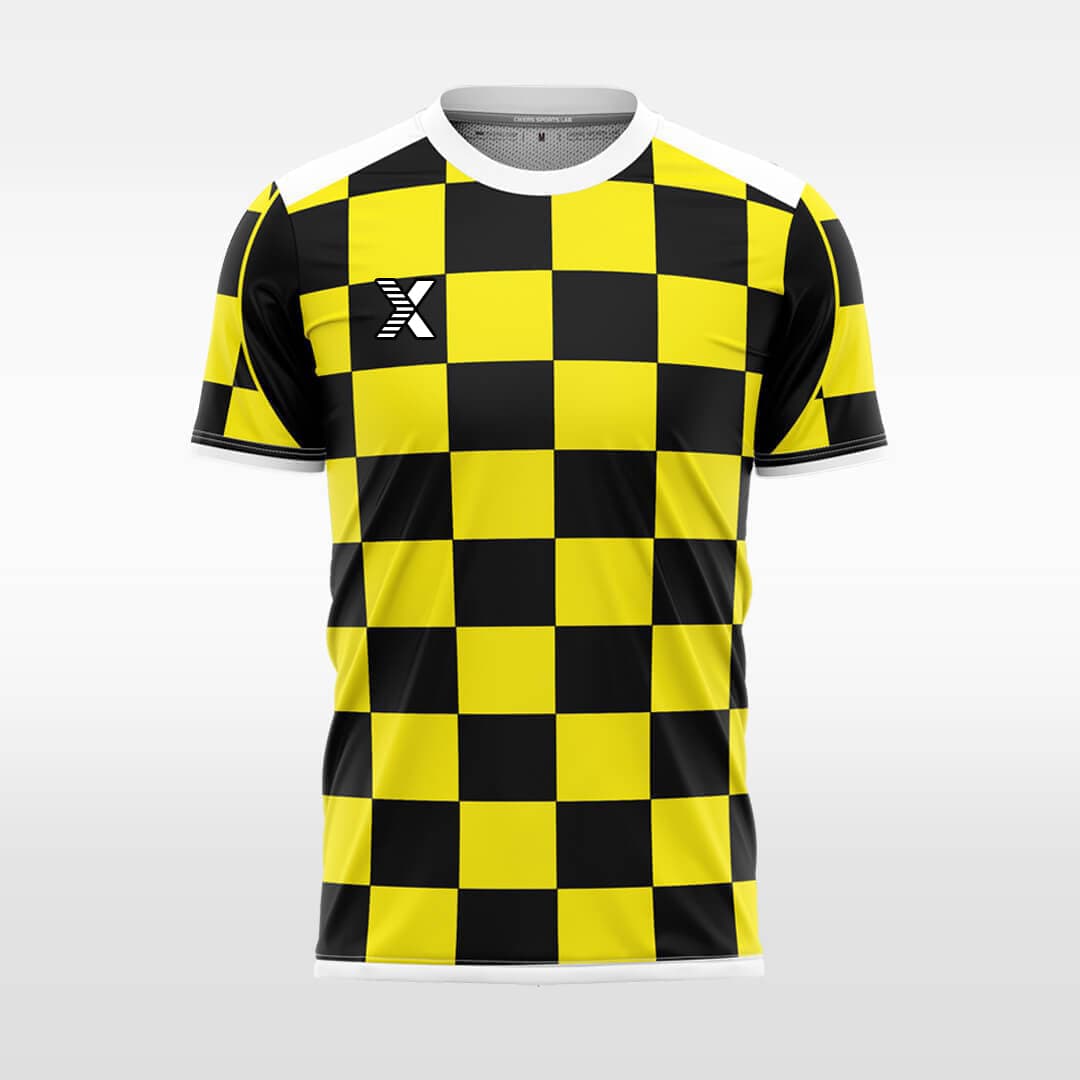 Checkerboard- Custom Soccer Jersey for Men Sublimation - 图片 7