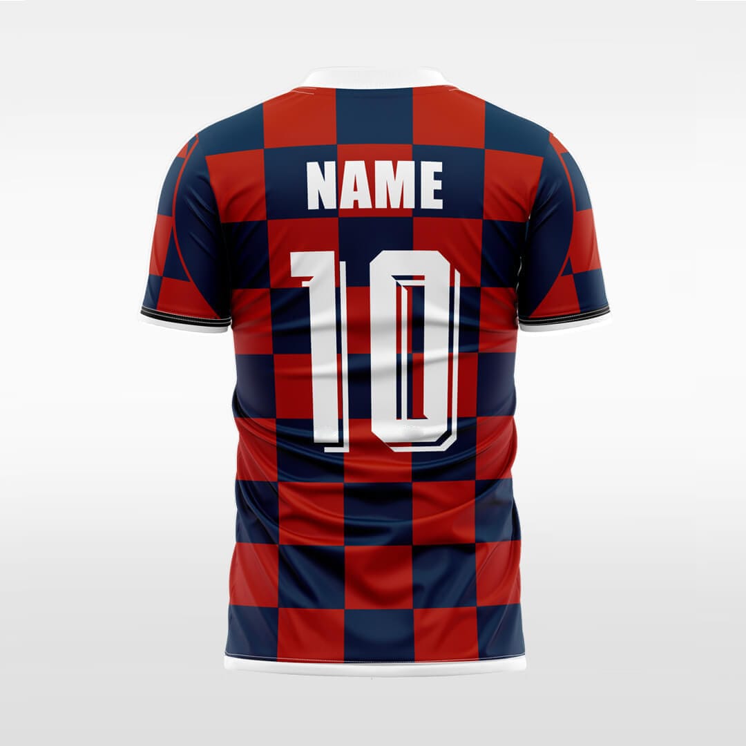 Checkerboard- Custom Soccer Jersey for Men Sublimation - 图片 10