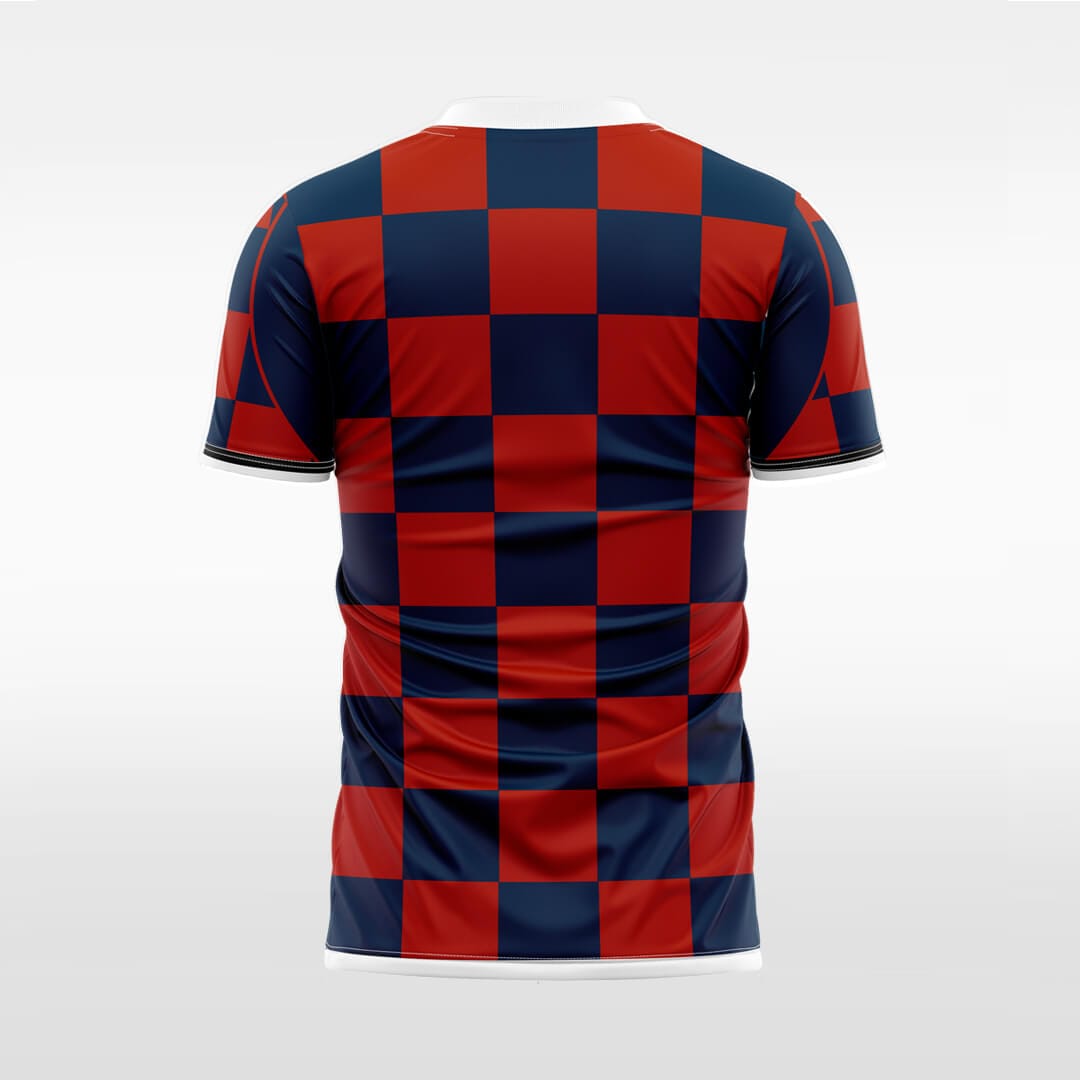 Checkerboard- Custom Soccer Jersey for Men Sublimation - 图片 12