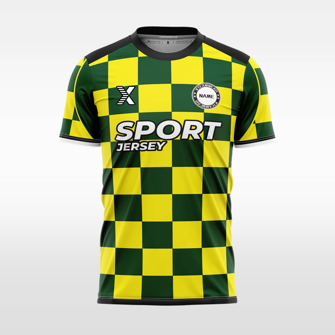 Checkerboard- Custom Soccer Jersey for Men Sublimation - 图片 13