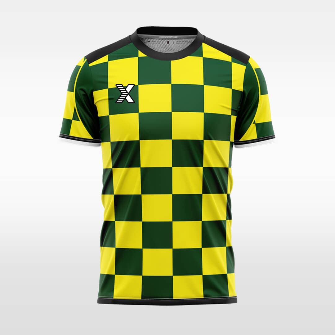 Checkerboard- Custom Soccer Jersey for Men Sublimation - 图片 15