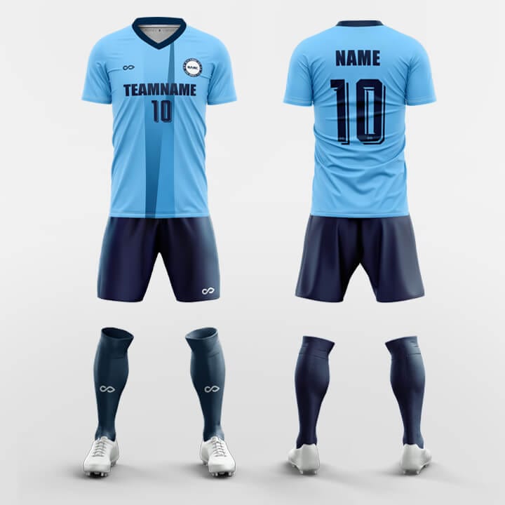 Furor- Sublimated Design Custom Soccer Jerseys Set - 图片 5