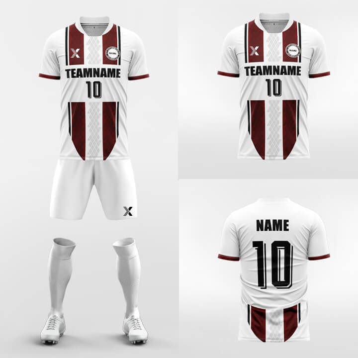 Obliging- Sublimated Design Custom Soccer Jerseys Set - 图片 4