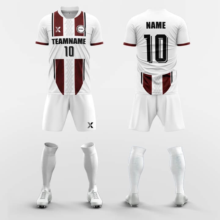 Obliging- Sublimated Design Custom Soccer Jerseys Set - 图片 3