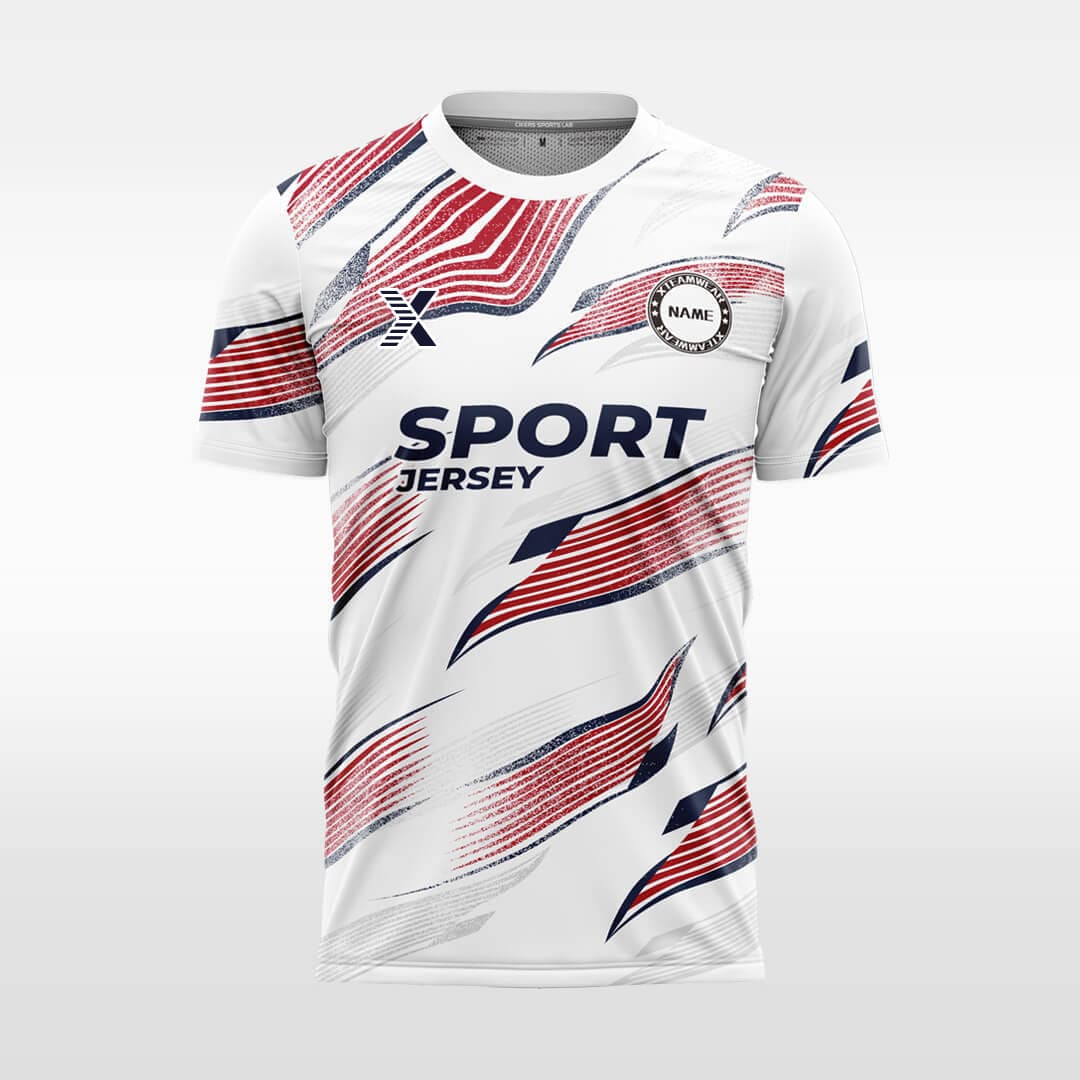 Bay- Customized Men's Sublimated Soccer Jersey - 图片 2
